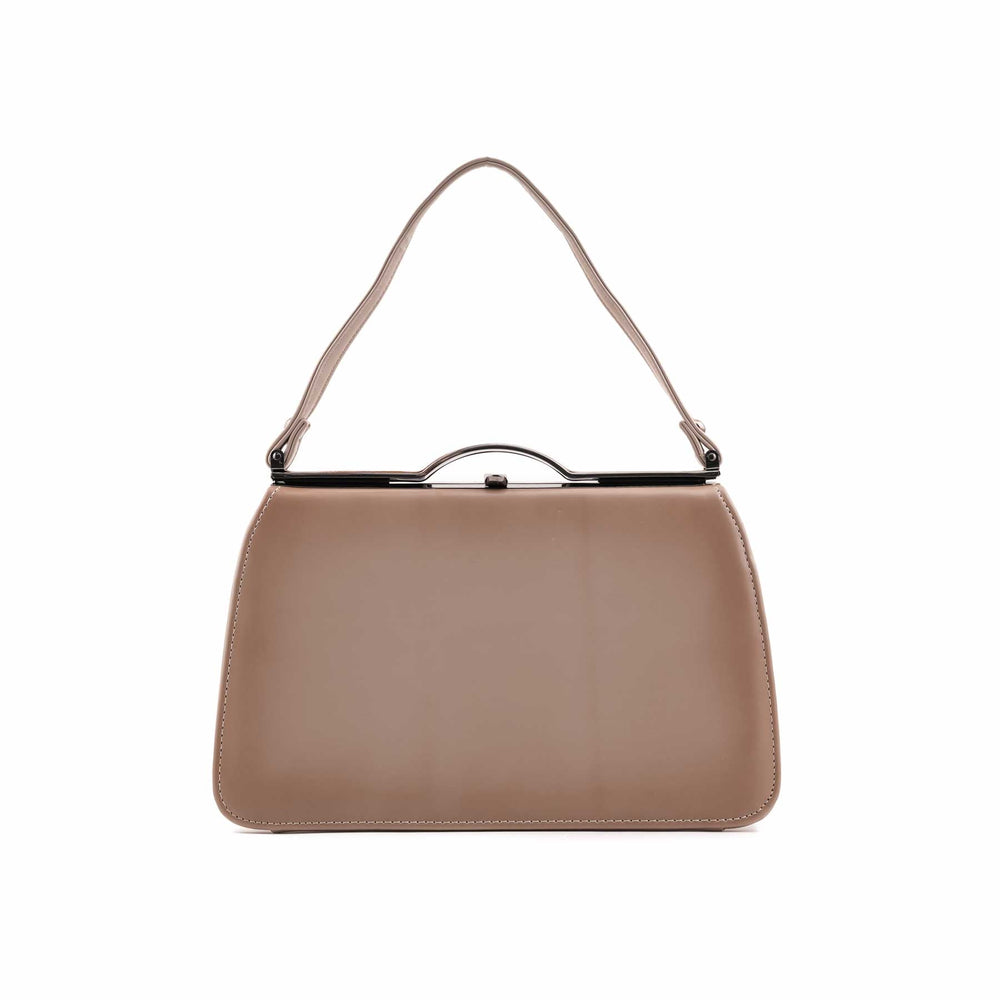 Khaki Formal Hand Bag For Women P36472