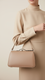 Khaki Formal Hand Bag For Women P36472