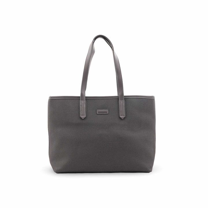 Grey Formal Shoulder Bag For Ladies P36474