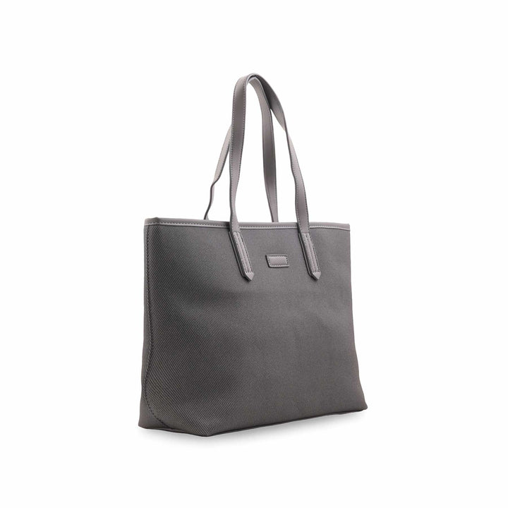Grey Formal Shoulder Bag For Ladies P36474