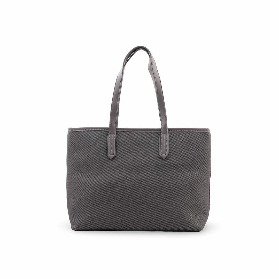 Grey Formal Shoulder Bag For Ladies P36474