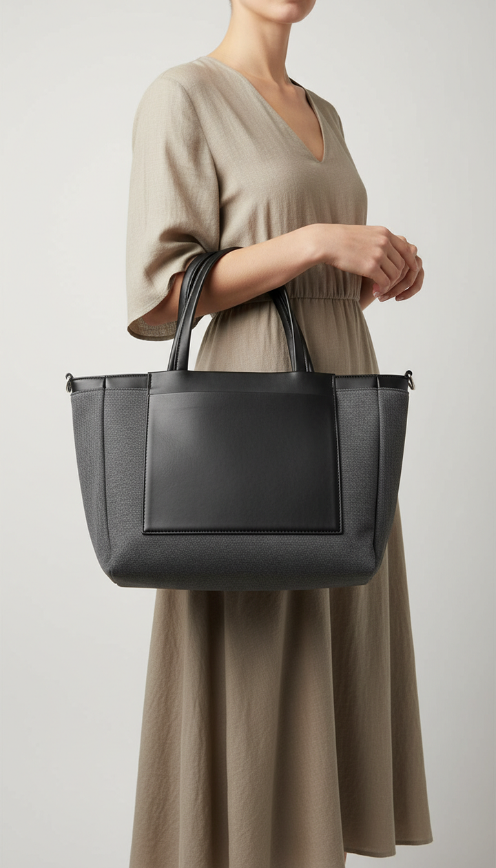 Black Formal Shoulder Bag For Ladies P36475