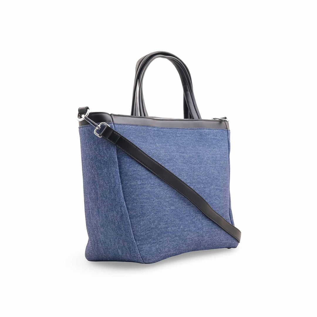 Blue Formal Shoulder Bag For Ladies P36475