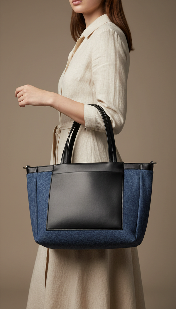 Blue Formal Shoulder Bag For Ladies P36475