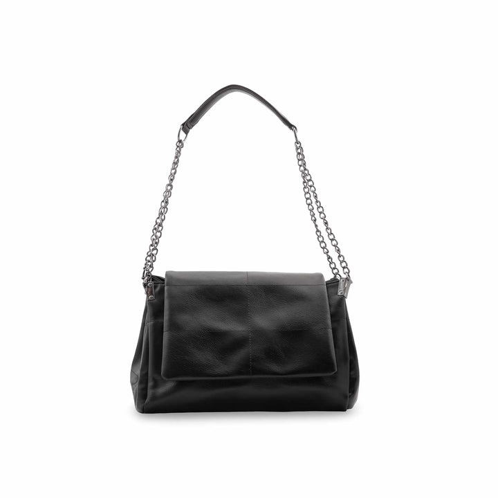Black Formal Shoulder Bag For Ladies P36476