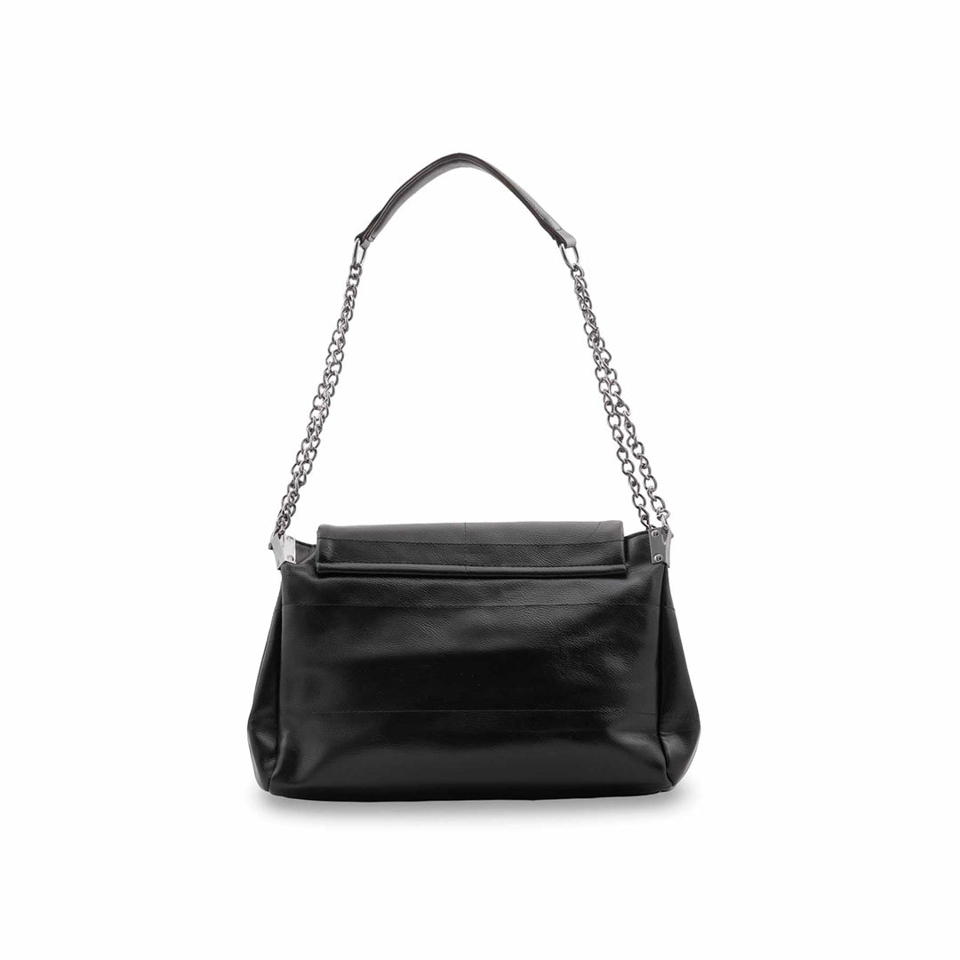 Black Formal Shoulder Bag For Ladies P36476
