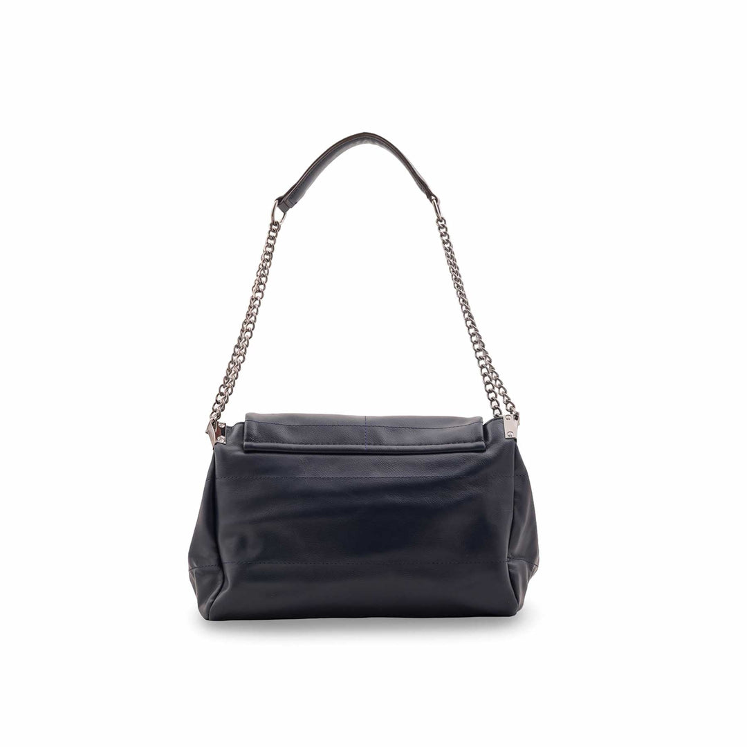 Blue Formal Shoulder Bag For Ladies P36476
