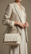 Beige Formal Shoulder Bag For Ladies P36476