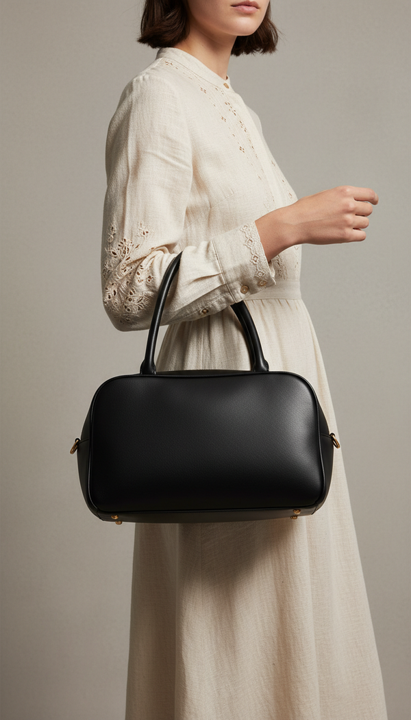 Black Formal Hand Bag For Ladies P36477