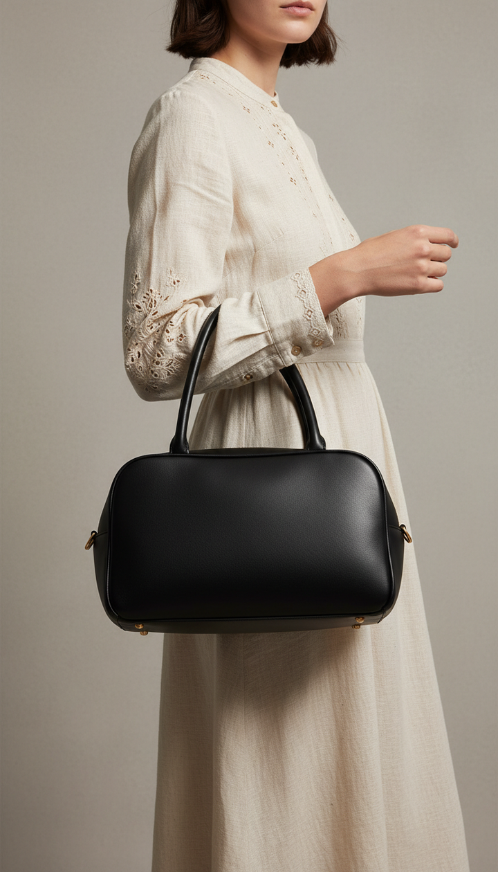 Black Formal Hand Bag For Ladies P36477