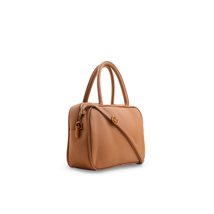 Beige Formal Hand Bag For Women P36477