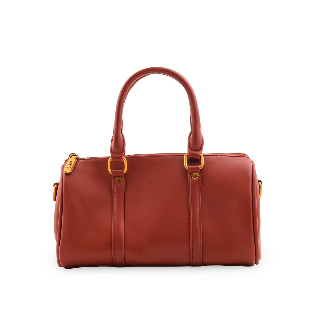 Maroon Formal Hand Bag For Women P36478
