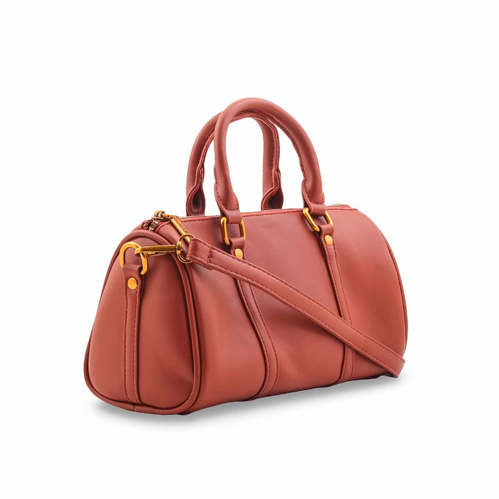 Maroon Formal Hand Bag For Women P36478