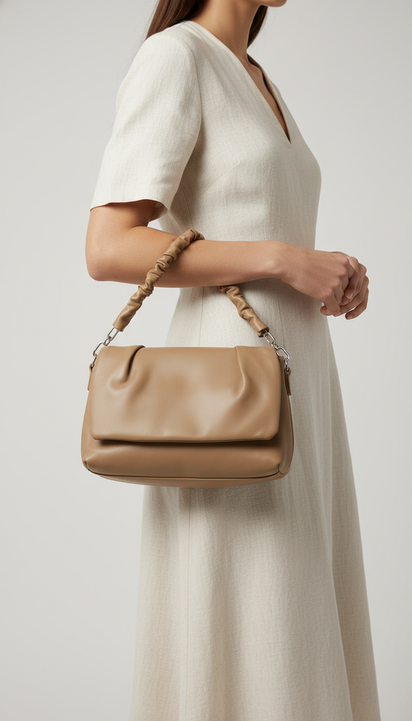 Green Formal Shoulder Bag For Ladies P36479