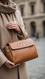 Brown Formal Hand Bag For Women P36480