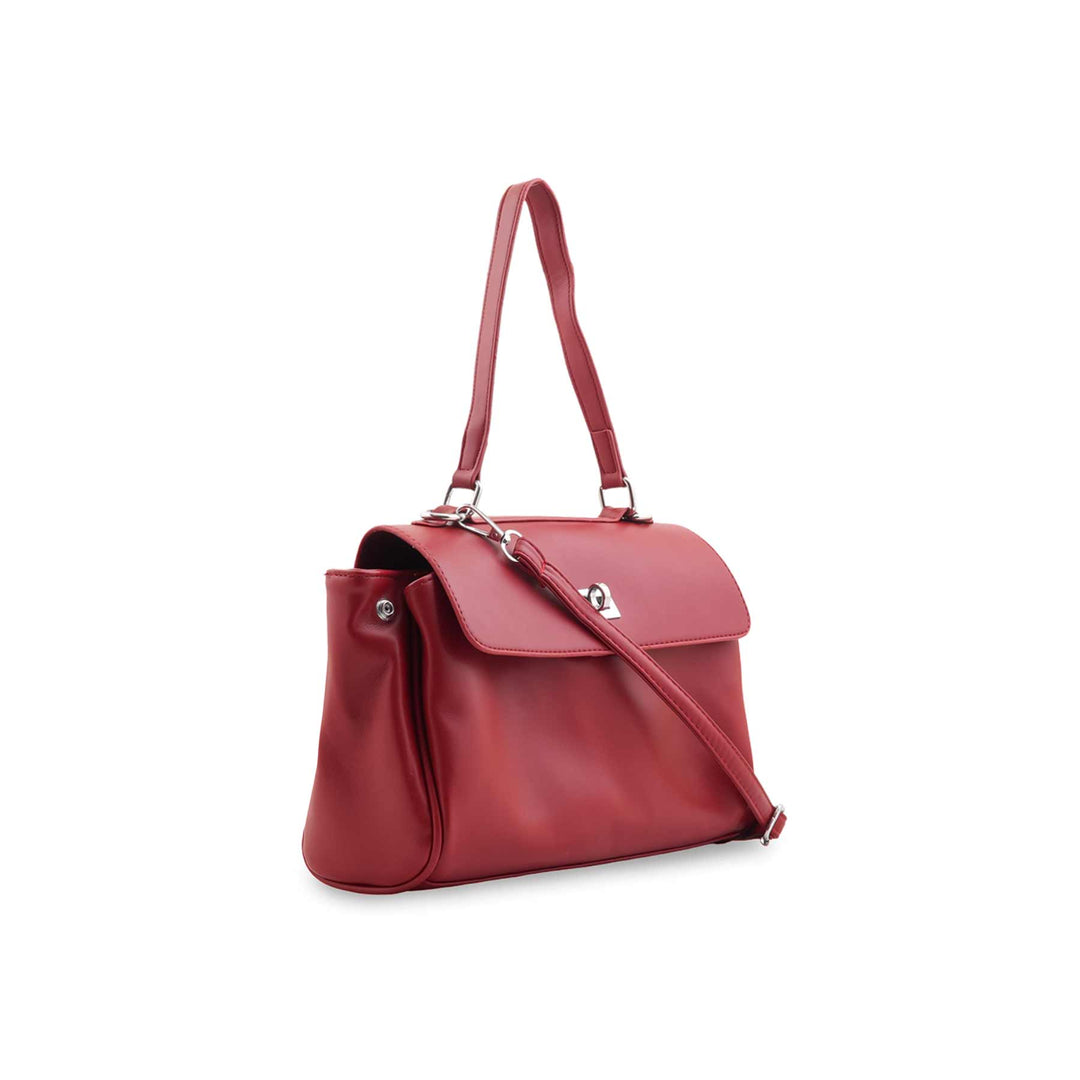 Red Formal Hand Bag For Women P36480