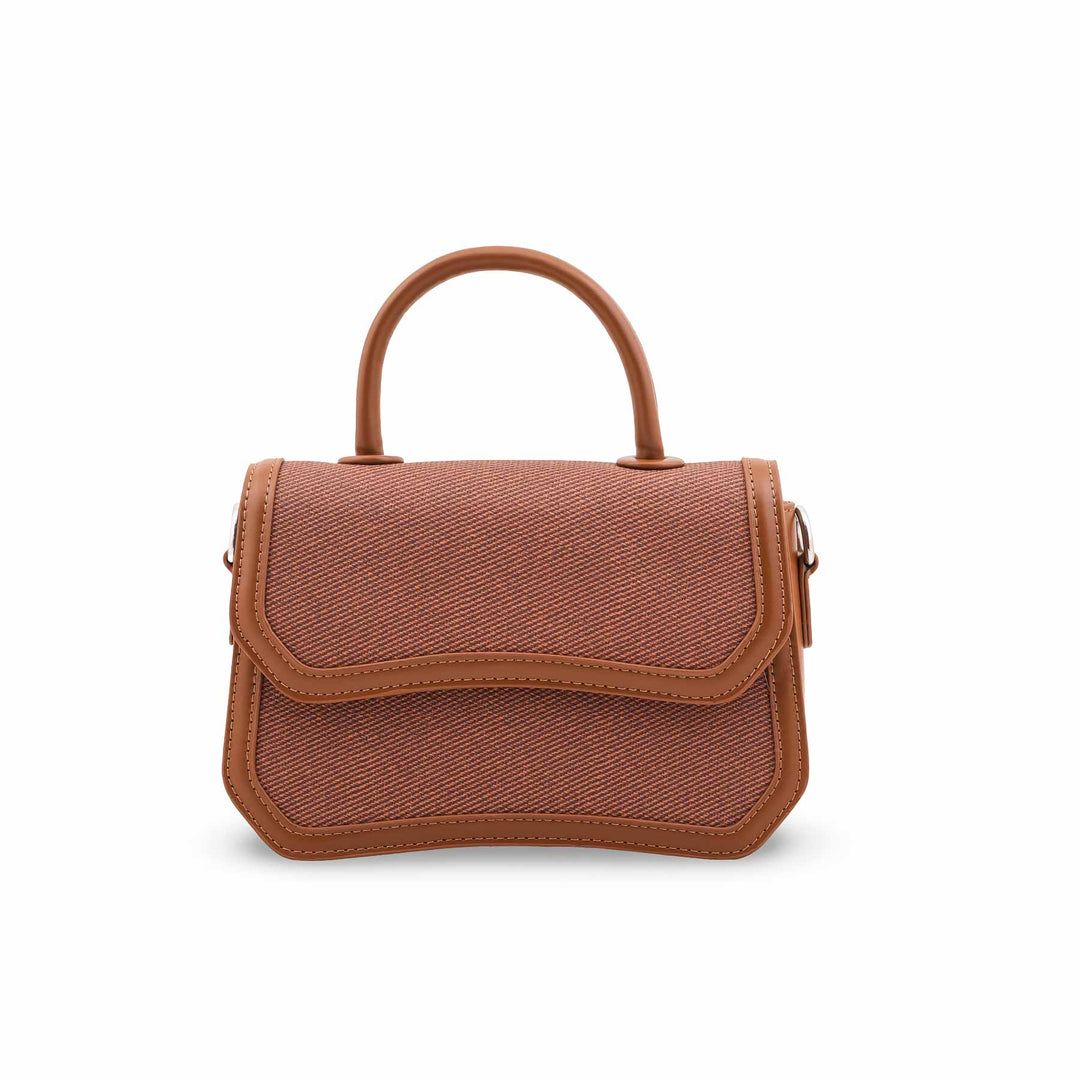 Brown Formal Shoulder Bag For Women P36482