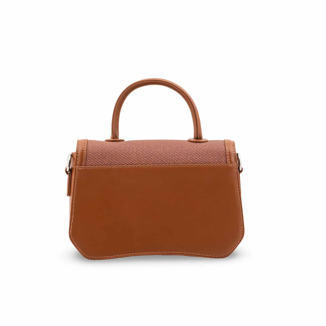 Brown Formal Shoulder Bag For Women P36482