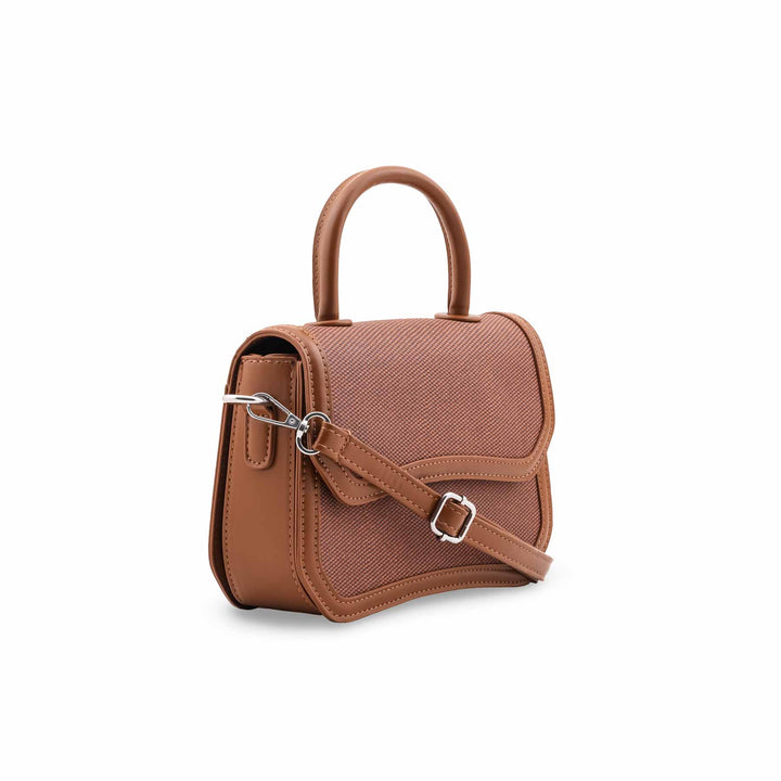 Brown Formal Shoulder Bag For Women P36482