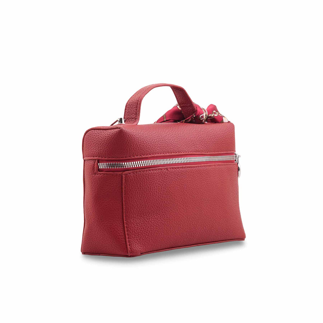 Maroon Formal Shoulder Bag For Women P36483
