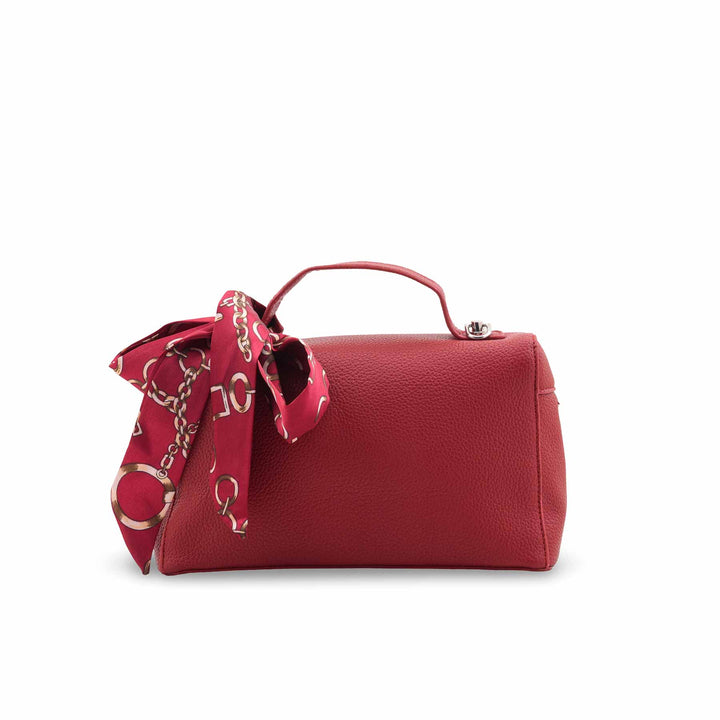 Maroon Formal Shoulder Bag For Women P36483