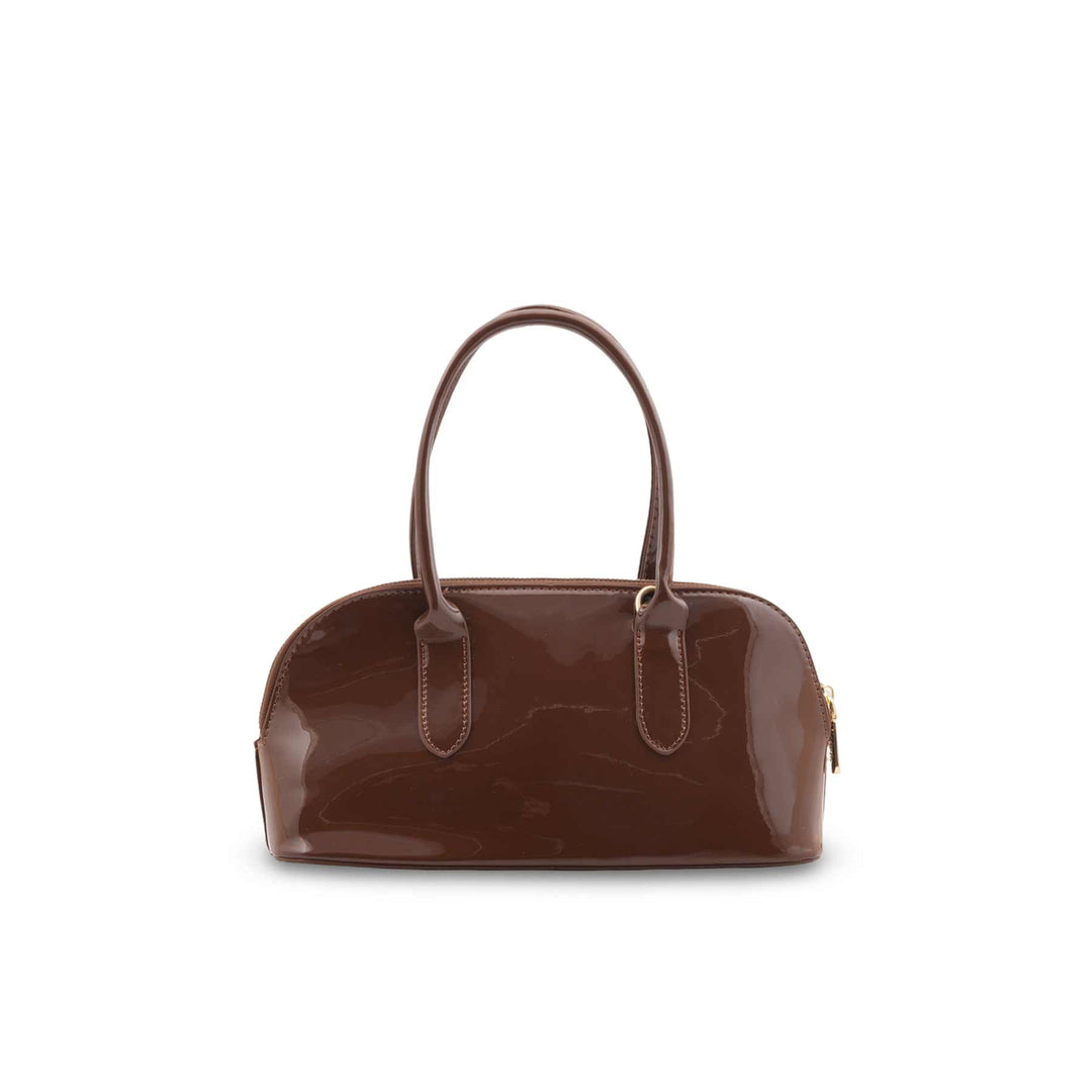 Brown Formal Hand Bag For Ladies P36487