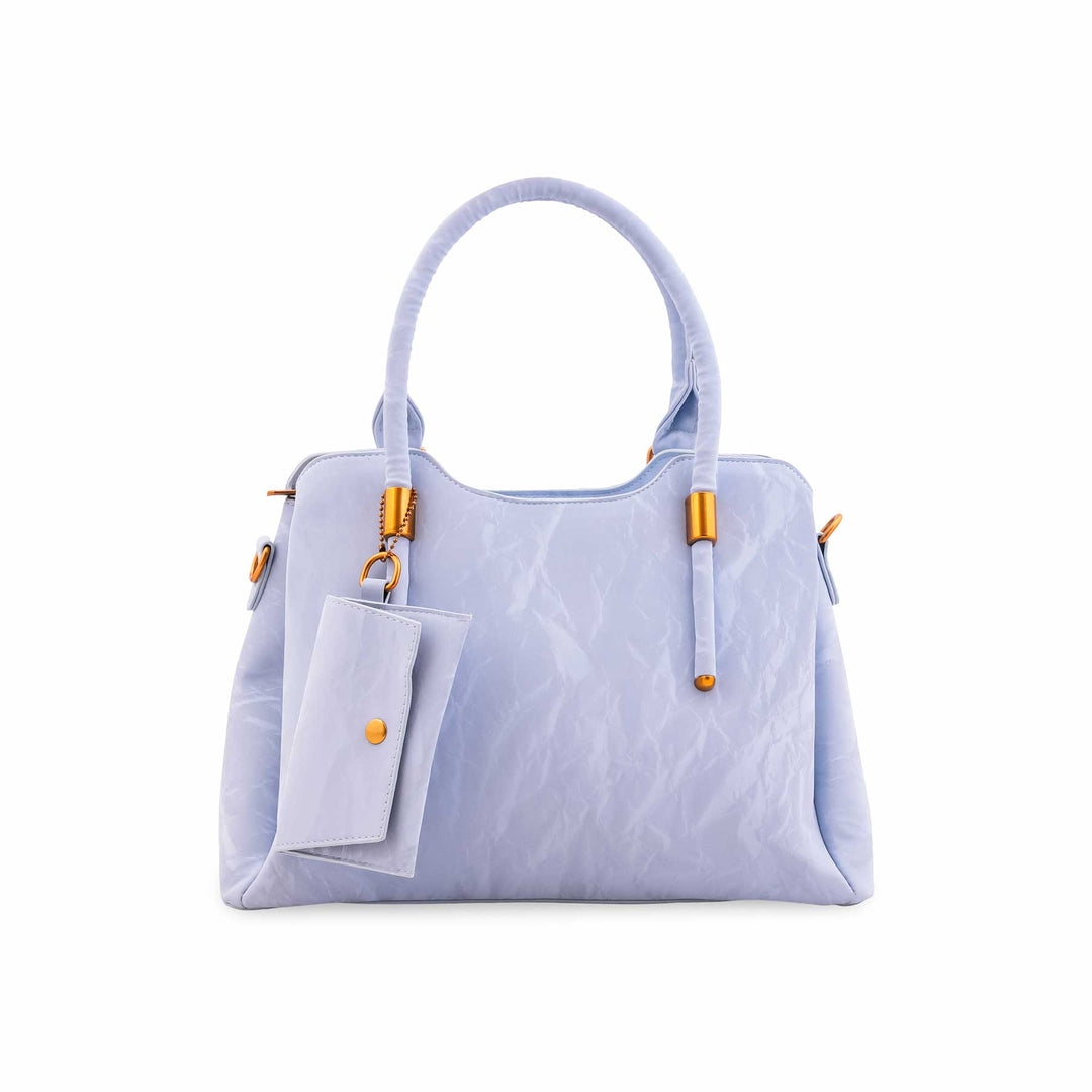 Blue Formal Hand Bag For Ladies P36489