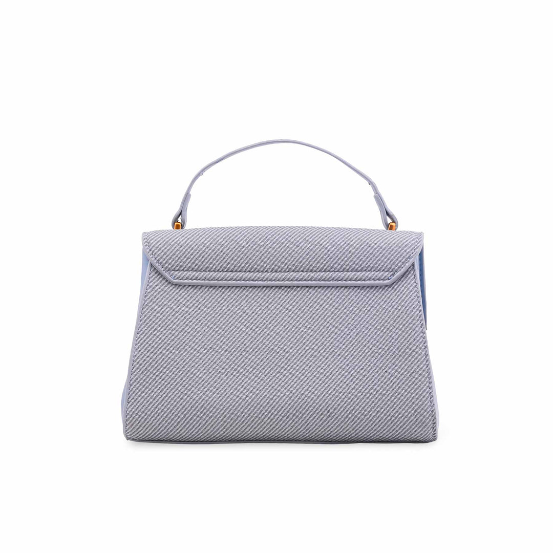 Sky Blue Formal Hand Bag For Women P36508