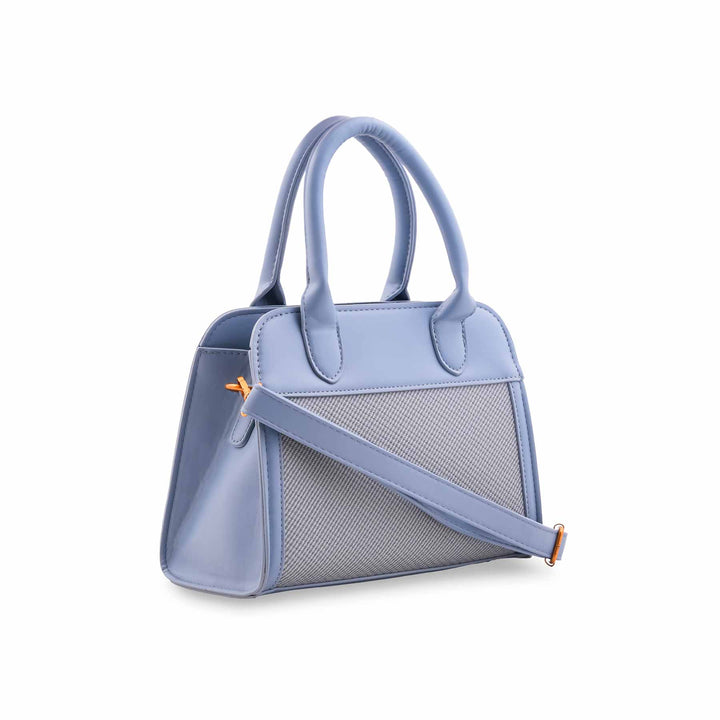 Sky Blue Formal Hand Bag For Ladies P36511