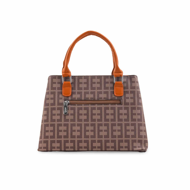 Beige Formal Hand Bag For Women P36533