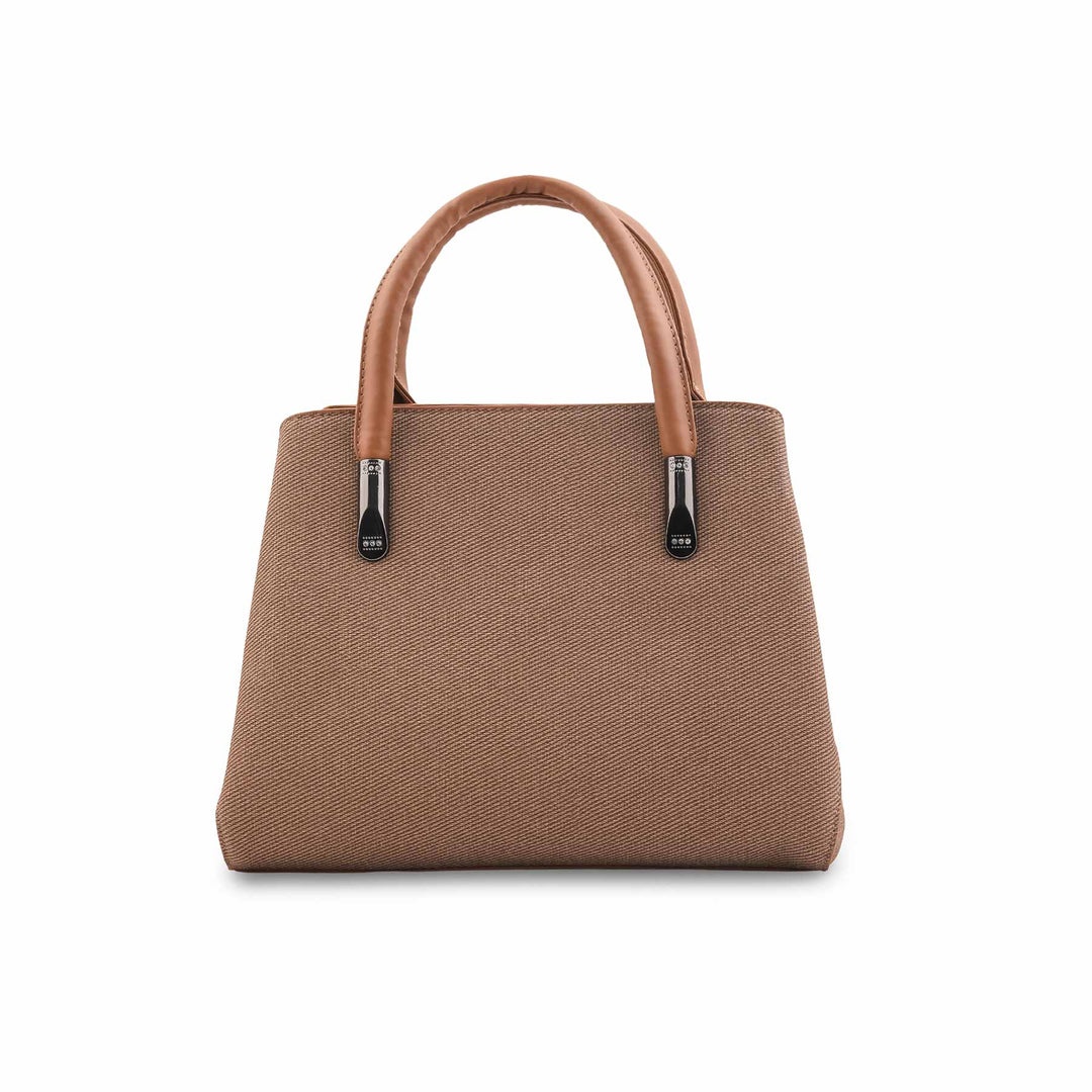 Brown Formal Hand Bag For Ladies P36534