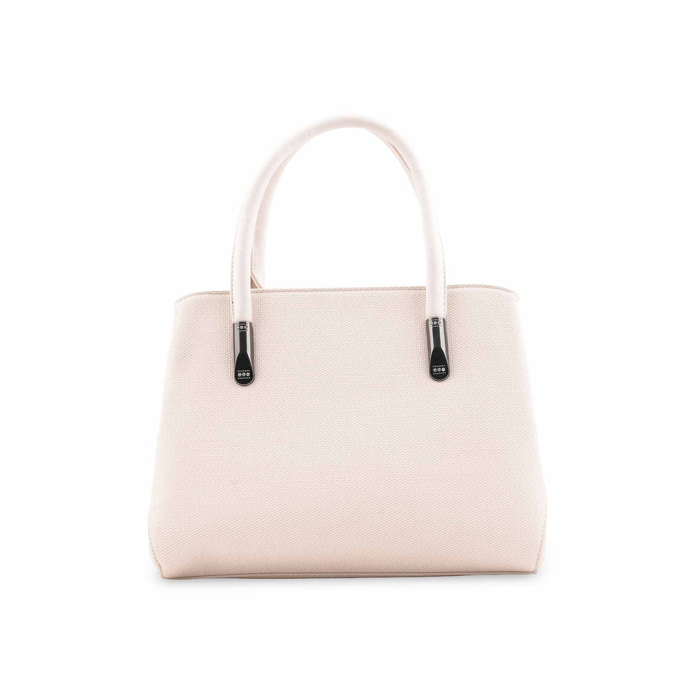 White Formal Hand Bag For Women P36534