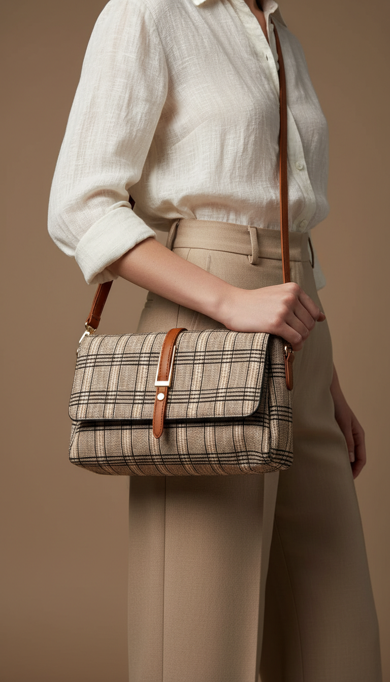 Fawn Formal Shoulder Bag For Women P36538