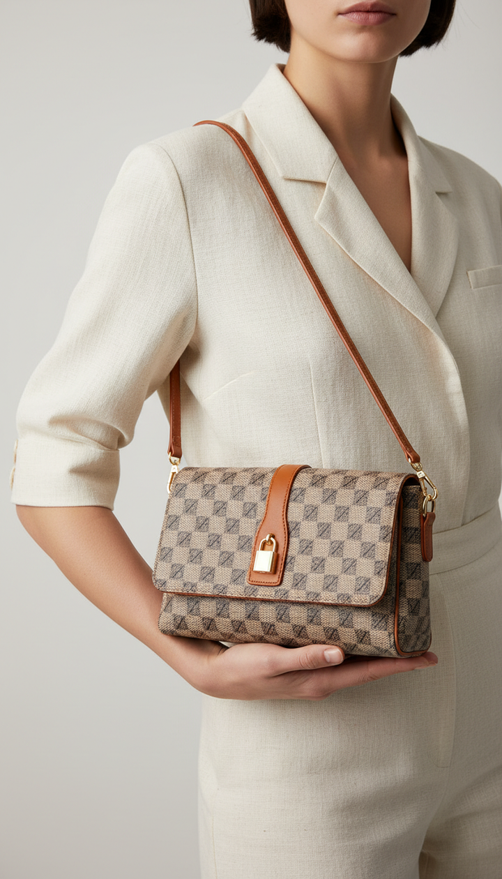 Fawn Formal Shoulder Bag For Ladies P36542