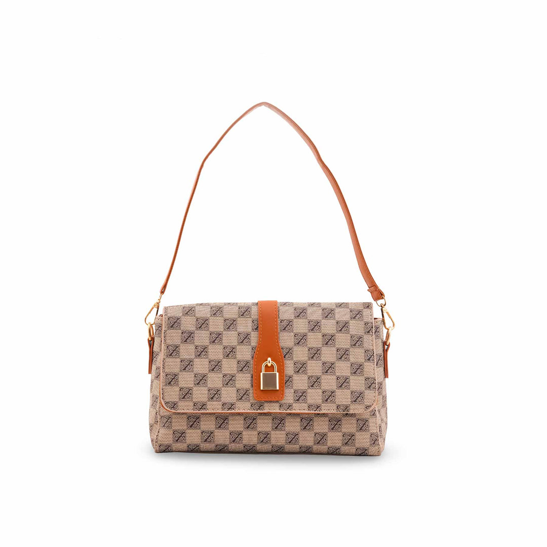 Fawn Formal Shoulder Bag For Ladies P36542