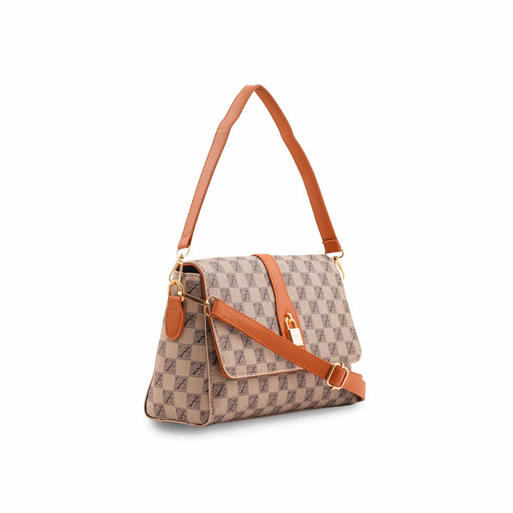 Fawn Formal Shoulder Bag For Ladies P36542