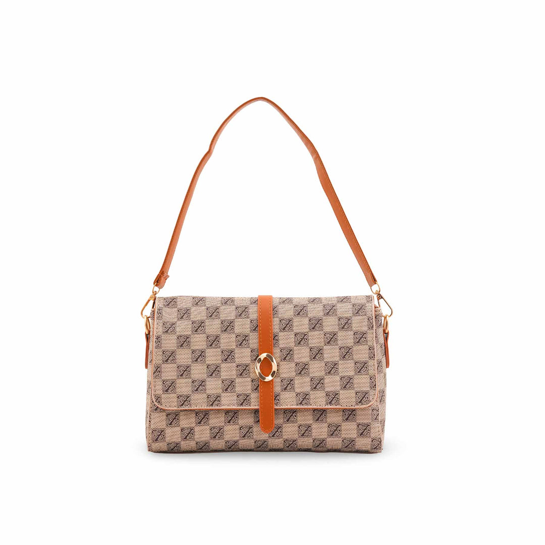 Fawn Formal Shoulder Bag For Ladies P36544