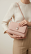 Pink Formal Shoulder Bag For Ladies P36545