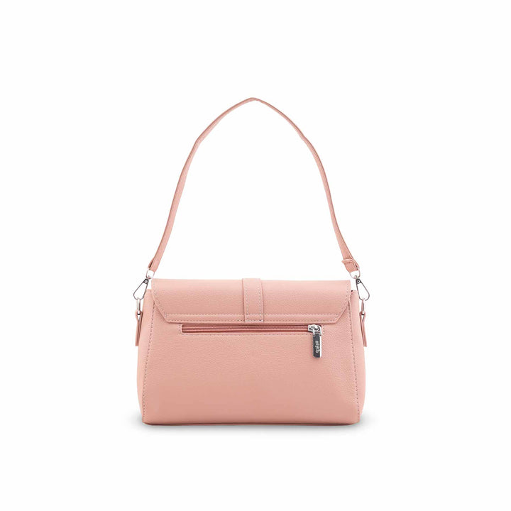 Pink Formal Shoulder Bag For Ladies P36545
