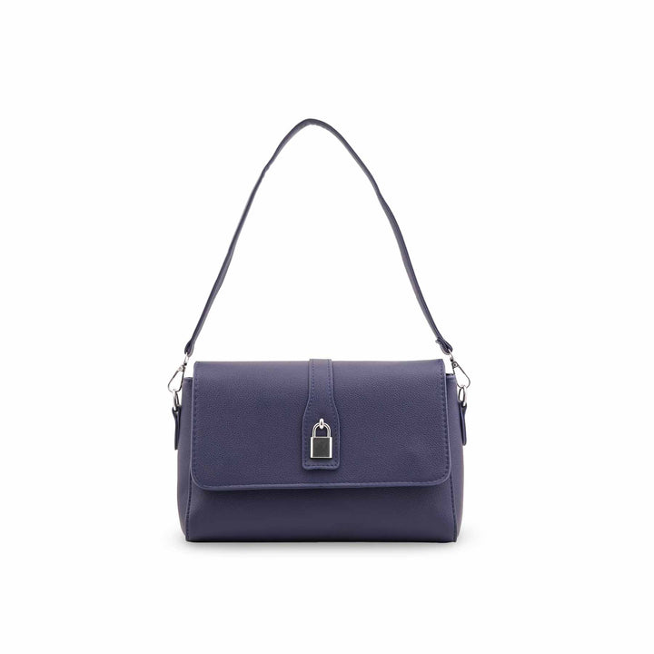Navy Formal Shoulder Bag For Ladies P36545