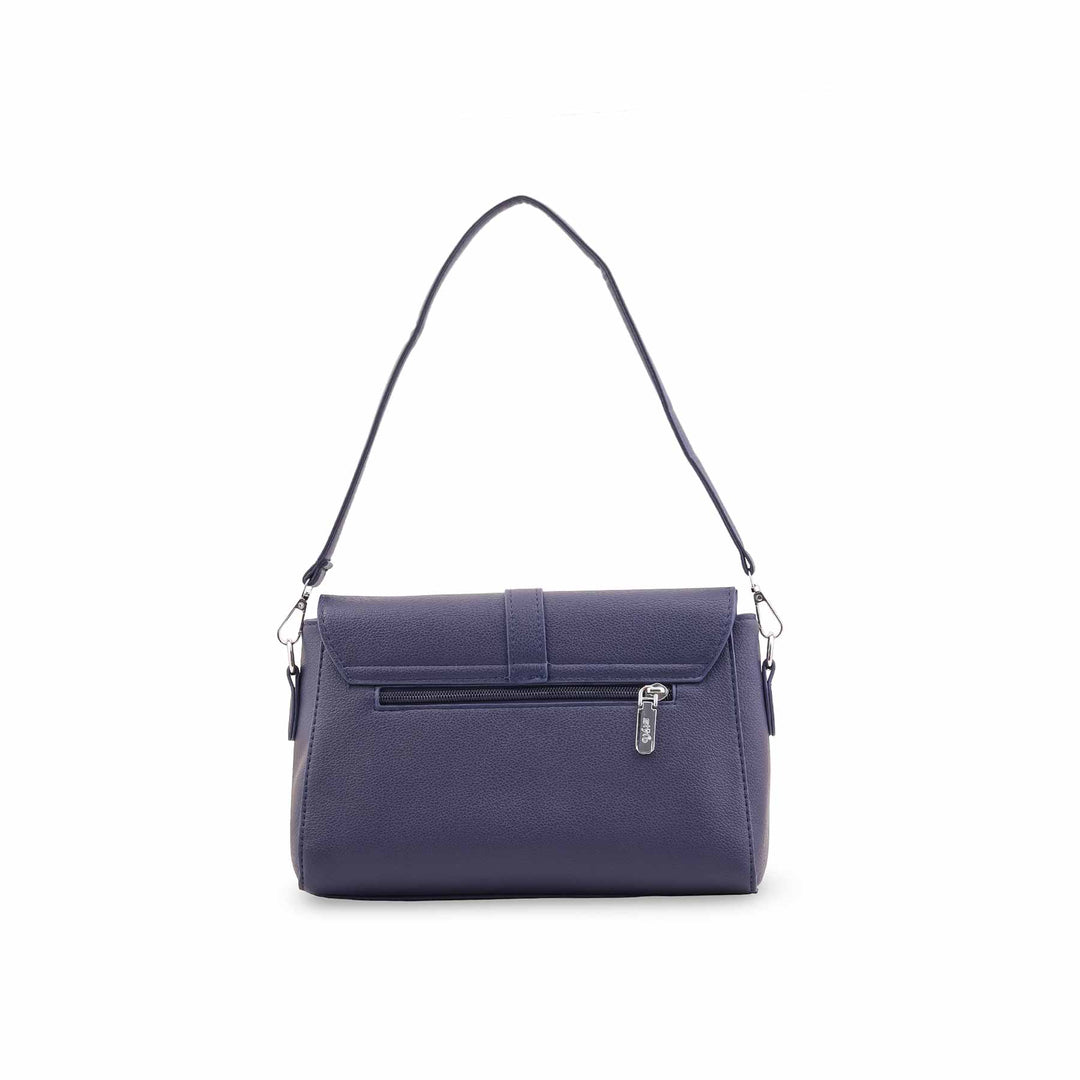 Navy Formal Shoulder Bag For Ladies P36545