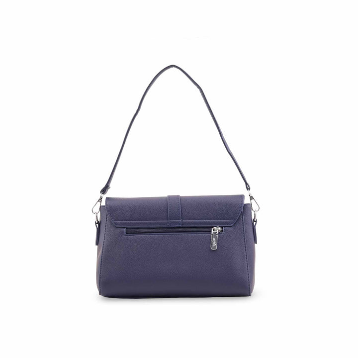 Navy Formal Shoulder Bag For Ladies P36545