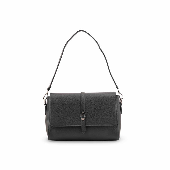 Black Formal Shoulder Bag For Ladies P36546