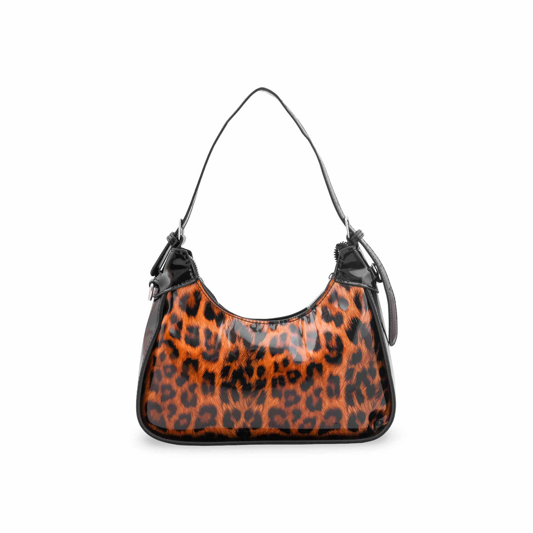 Brown Formal Shoulder Bag For Women P36547