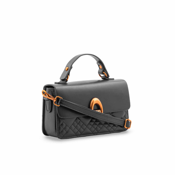 Black Formal Shoulder Bag For Ladies P36548