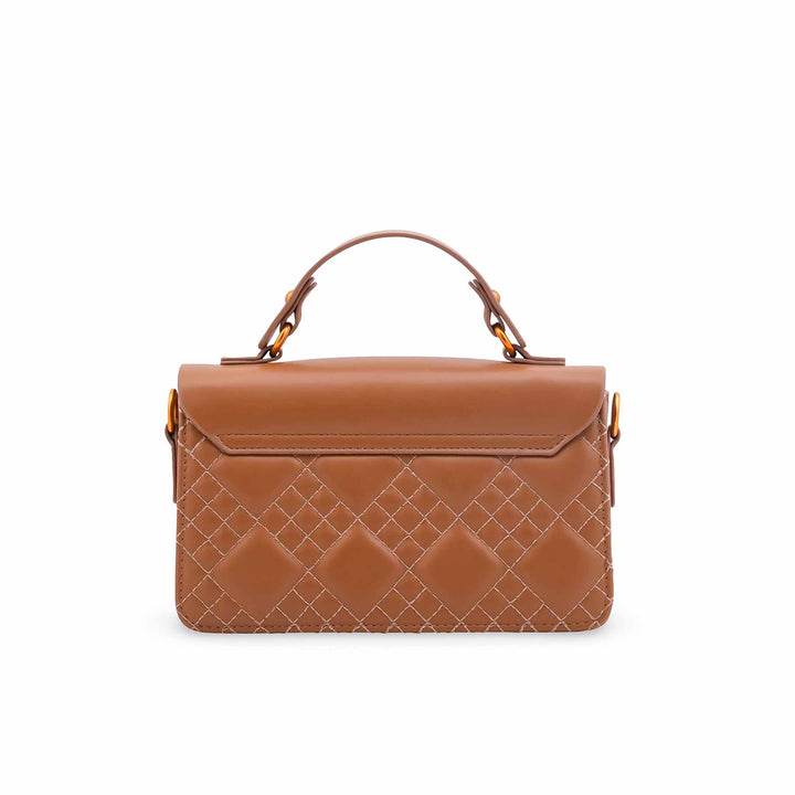 Brown Formal Shoulder Bag For Women P36548