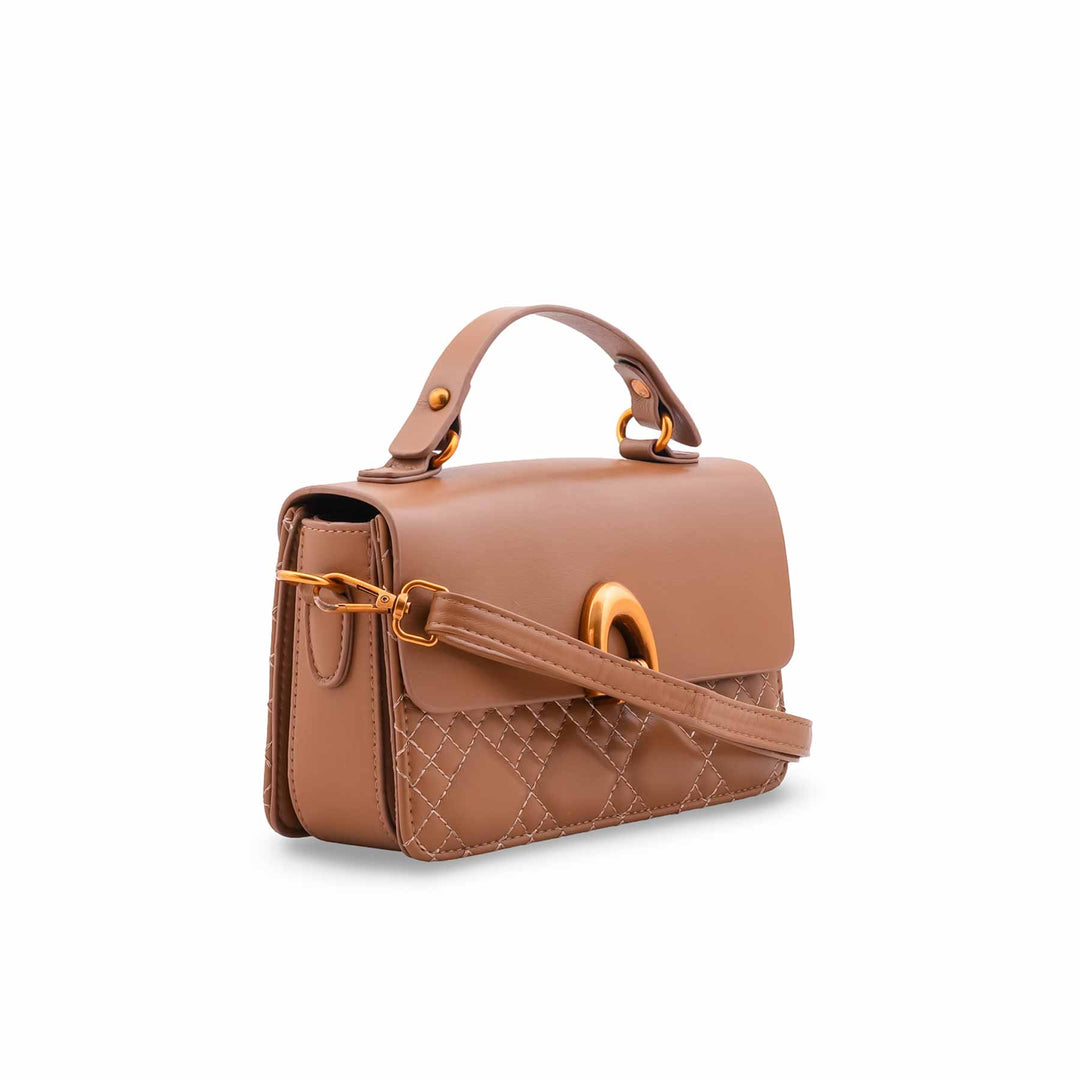 Brown Formal Shoulder Bag For Women P36548