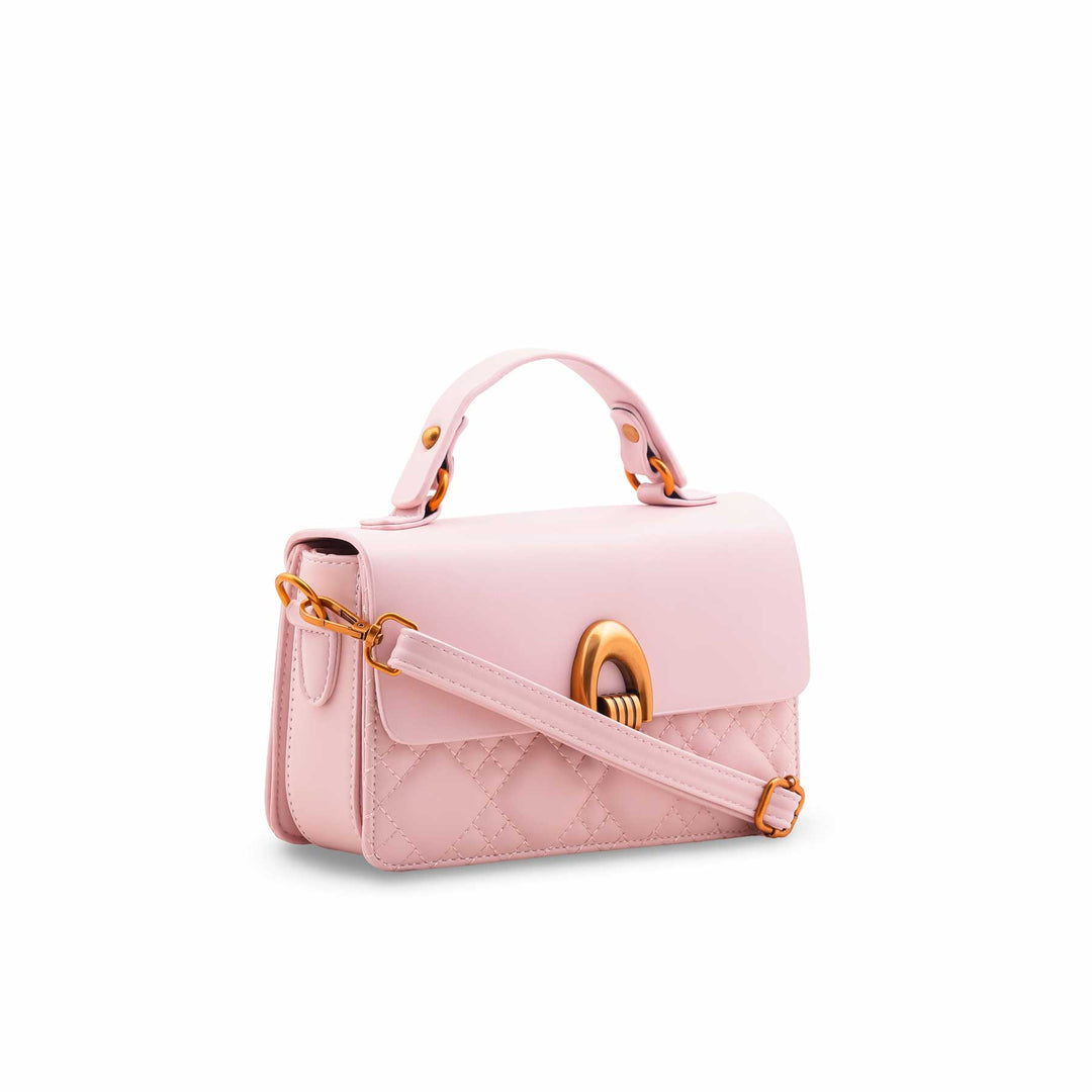 Pink Formal Shoulder Bag For Women P36548