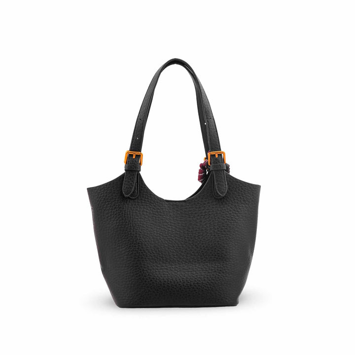Black Formal Shoulder Bag For Women P36550