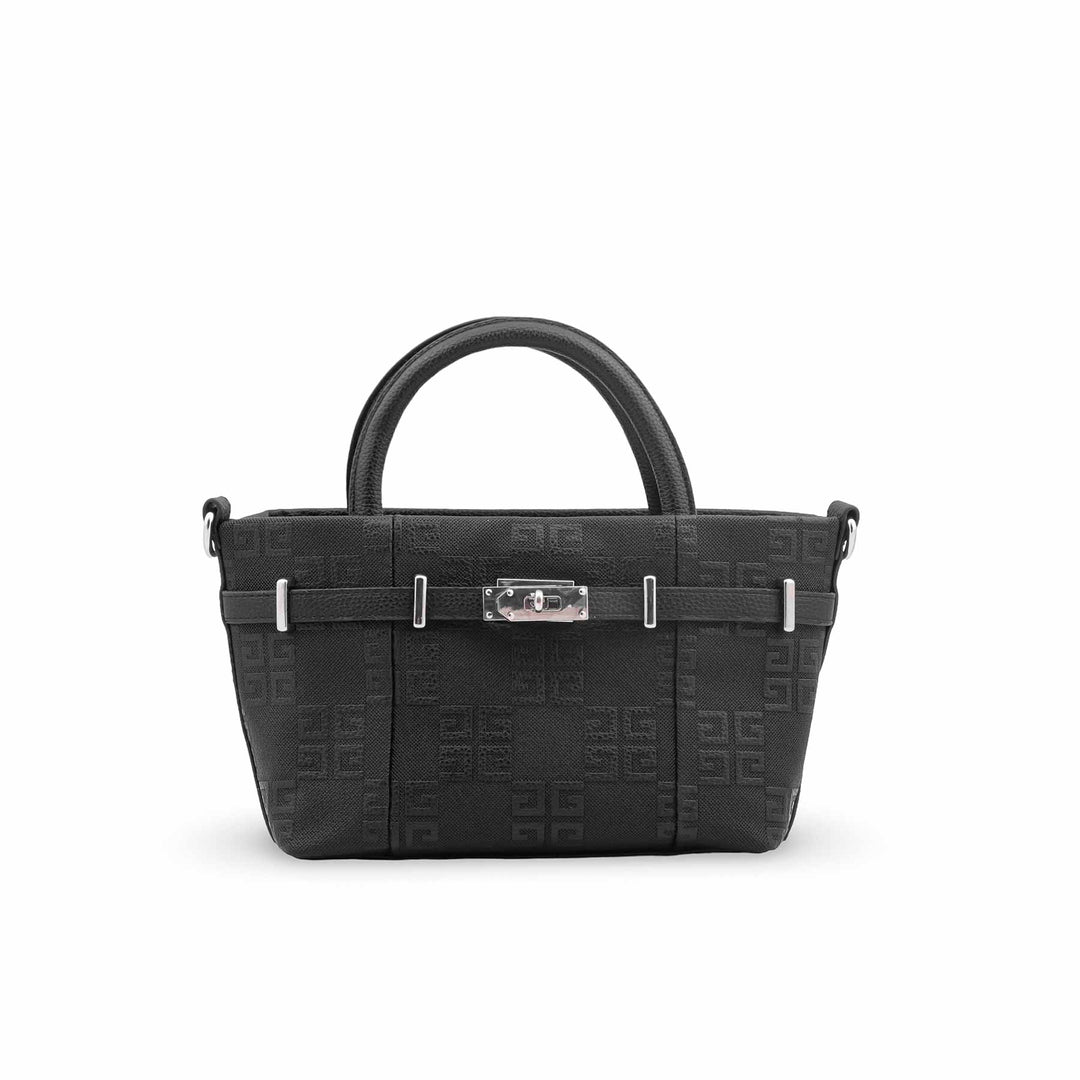 Black Formal Shoulder Bag For Women P36551